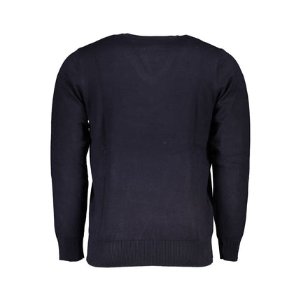 U.S. Grand Blue Viscosa Men Sweater