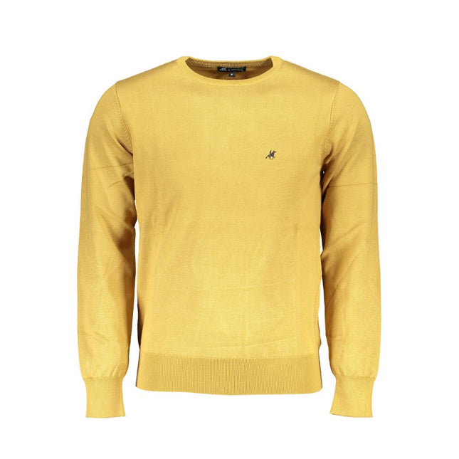 U.S. Grand Yellow Viscosa Men Sweater