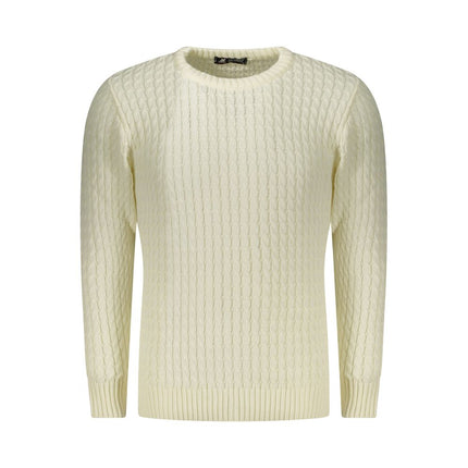 U.S. Grand Bianco Acrylic Men Sweater
