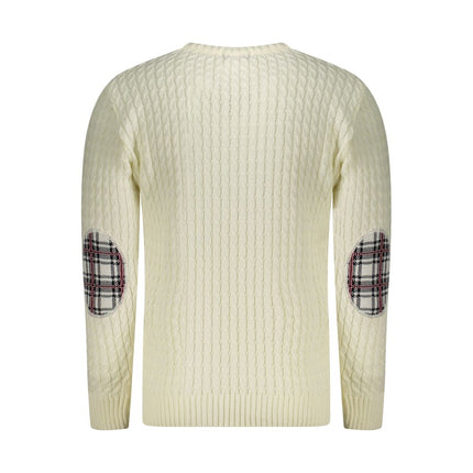 U.S. Grand Bianco Acrylic Men Sweater
