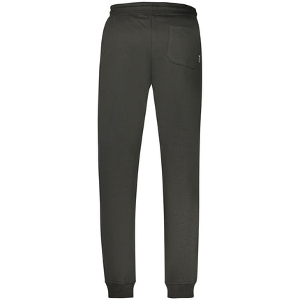 U.S. Grand Black Polyester Men's Sweatpant