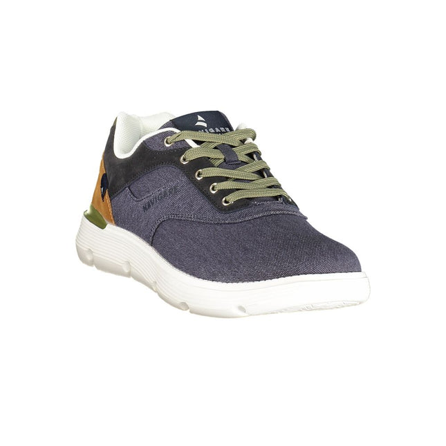 Navigare Blue Polyester Men Sneaker