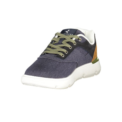 Navigare Blue Polyester Men Sneaker