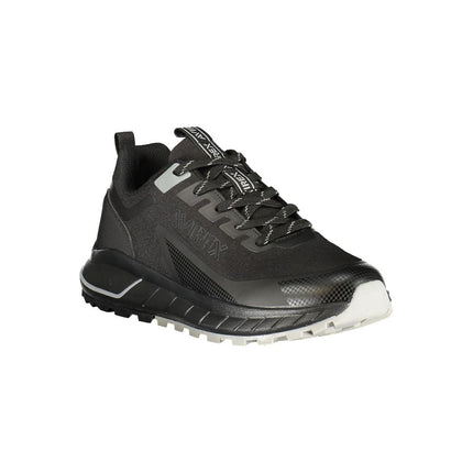 Avirex Black Polyurethane Men Sneaker