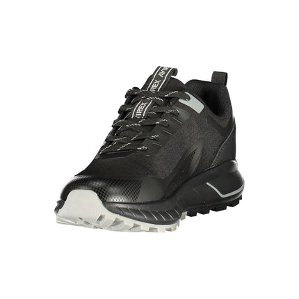 Avirex Black Polyurethane Men Sneaker