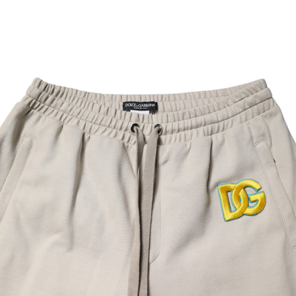 Dolce & Gabbana Multicolor Cotton DG Jogger Sweatpants Pants