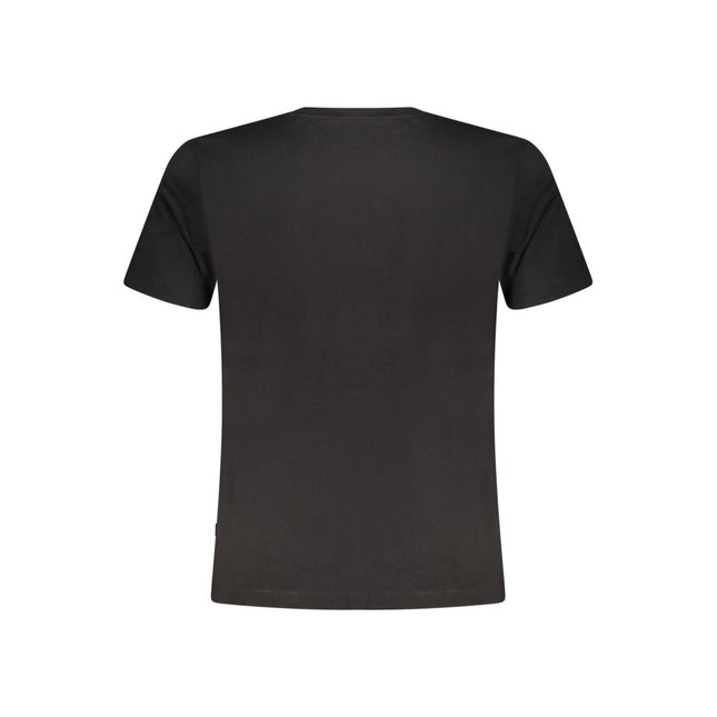 Guess Jeans Black Organic Cotton Men T-Shirt