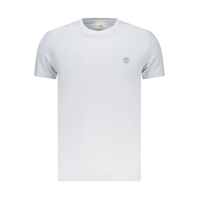 Timberland Azzurro Cotton Men T-Shirt