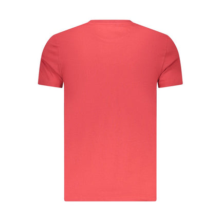 Timberland Rosso Cotton Men T-Shirt