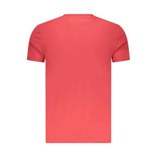 Timberland Rosso Cotton Men T-Shirt
