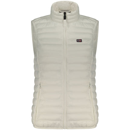 Norway 1963 Bianco Poliammide Women's Gilet