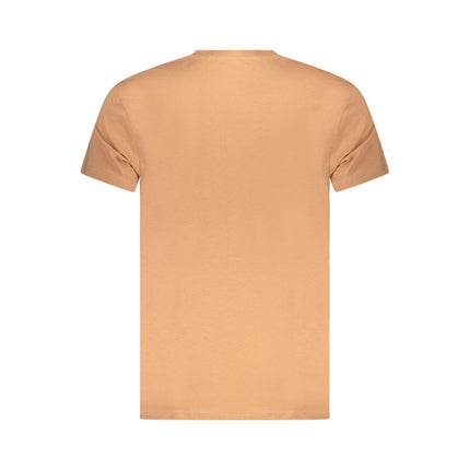 Iceberg Marrone Cotton Men T-Shirt