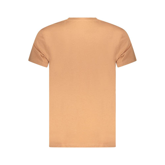 Iceberg Marrone Cotton Men T-Shirt