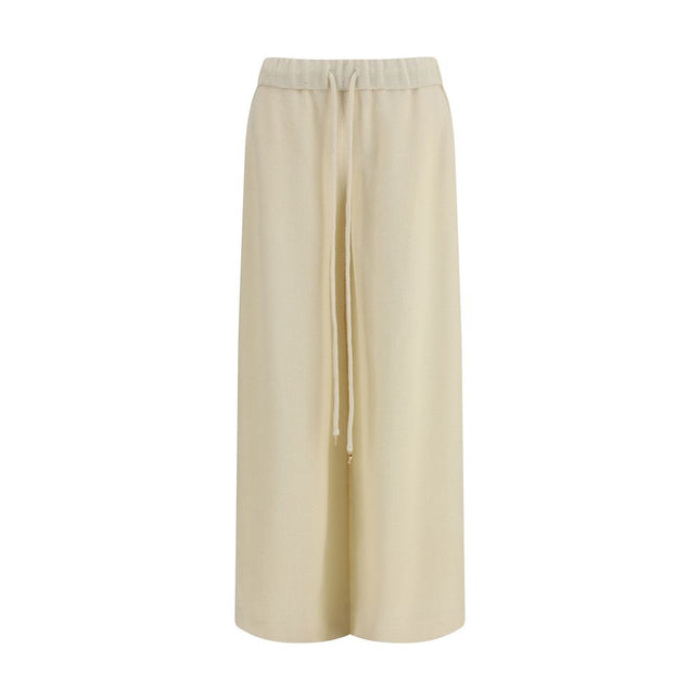 Gabriela Hearst Beige Alpaca Vicugna Pacos Casual Pants