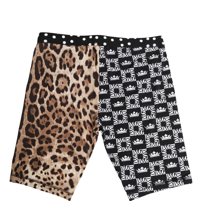 Dolce & Gabbana Multicolor Patterned Cycling Bike Shorts Underwear