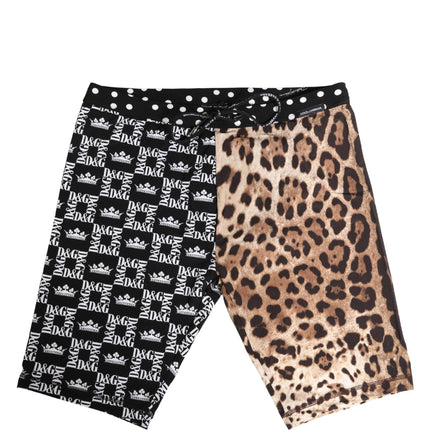Dolce & Gabbana Multicolor Patterned Cycling Bike Shorts Underwear