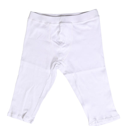 Dolce & Gabbana White Cotton Short Johns Men Pants Underwear