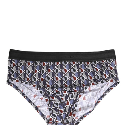 Dolce & Gabbana Multicolor Patterned Men Brando Brief Underwear