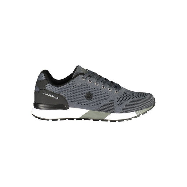 Lumberjack Grigio Polyester Men Sneaker