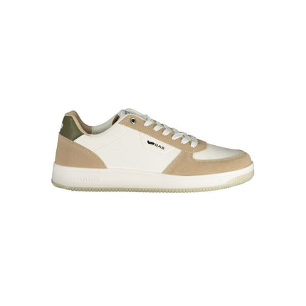 Gas Bianco Polyurethane Men Sneaker