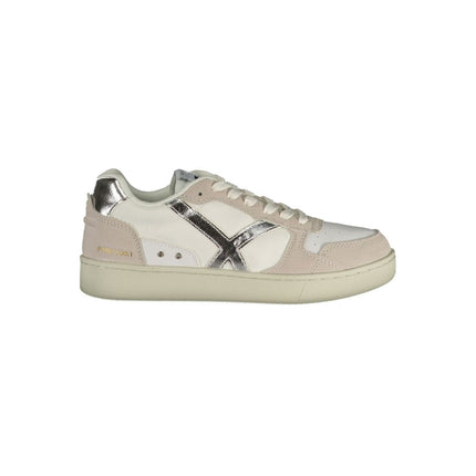 Gas White Polyurethane Women Sneaker
