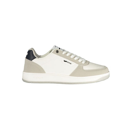 Gas Bianco Polyurethane Men Sneaker
