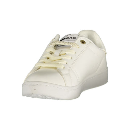 Gas Bianco Polyurethane Women Sneaker