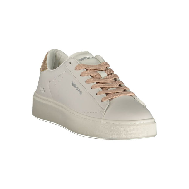 Gas Bianco Polyurethane Women Sneaker