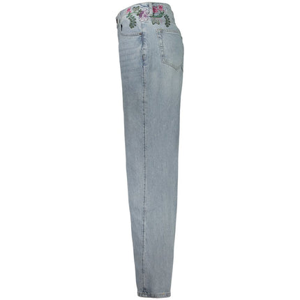 Desigual Azzurro Cotton Women's Jean