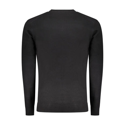 Accademia Militare Black Cotton Men's Sweater
