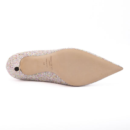 Jimmy Choo Candy Pink Glitter Love 85 Pumps