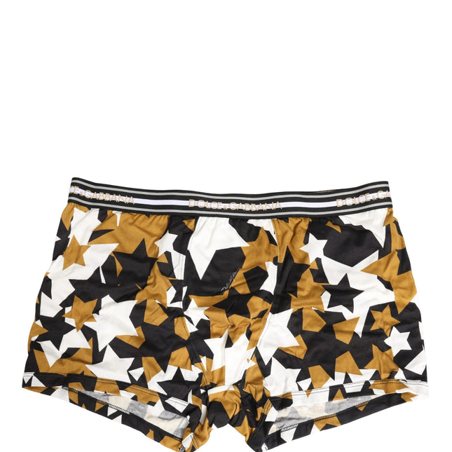 Dolce & Gabbana Multicolor Stars Print Regular Boxer Underwear