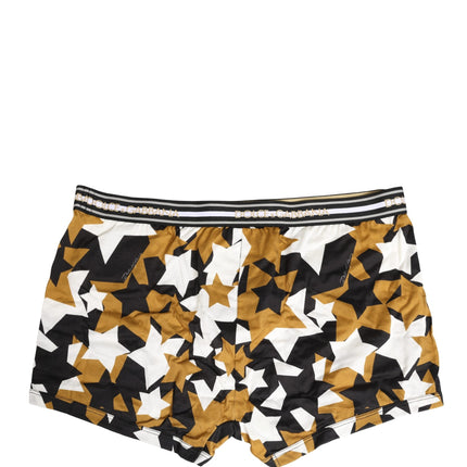 Dolce & Gabbana Multicolor Stars Print Regular Boxer Underwear