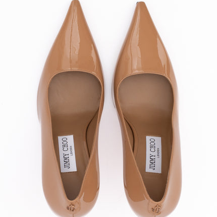 Jimmy Choo Powder Pink Patent Leather Ixia 95 Pumps