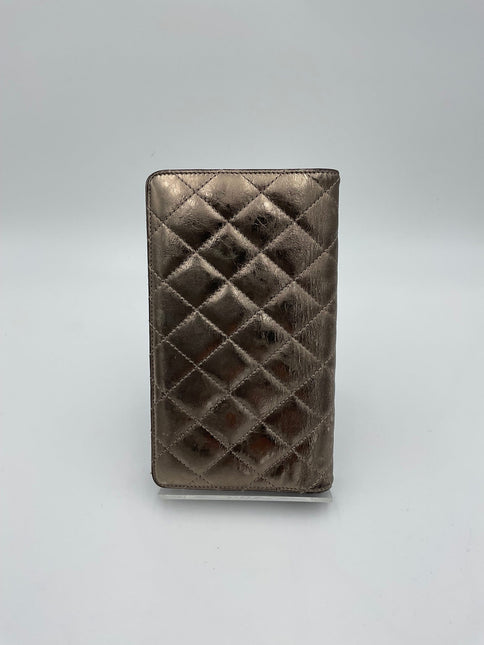 Chanel CHANEL Matèlassè Platinum Wallet
