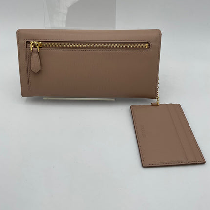 Prada PRADA Powder Saffiano with Card Holder Wallet