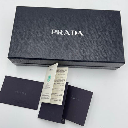 Prada PRADA Powder Saffiano with Card Holder Wallet