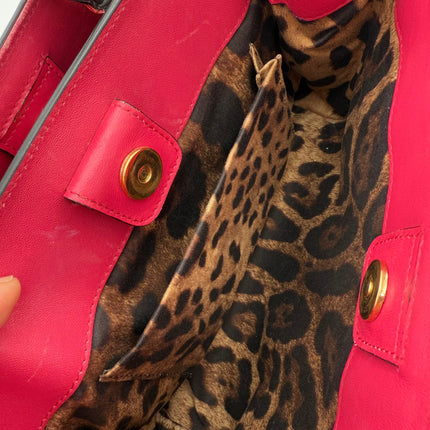 Dolce & Gabbana DOLCE & GABBANA Sicily in Reptile Skin Handbag