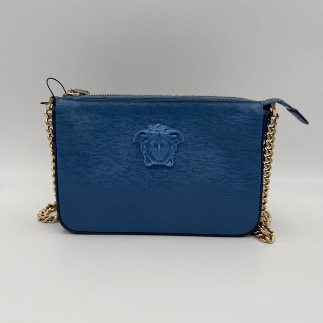 Versace VERSACE LA MEDUSA Leather Shoulder Bag