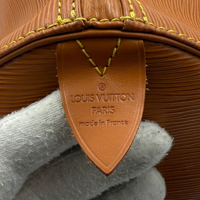 Louis Vuitton LOUIS VUITTON KEEPALL 50 in Brown EPI Leather Handbag
