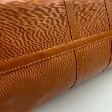 Louis Vuitton LOUIS VUITTON KEEPALL 50 in Brown EPI Leather Handbag