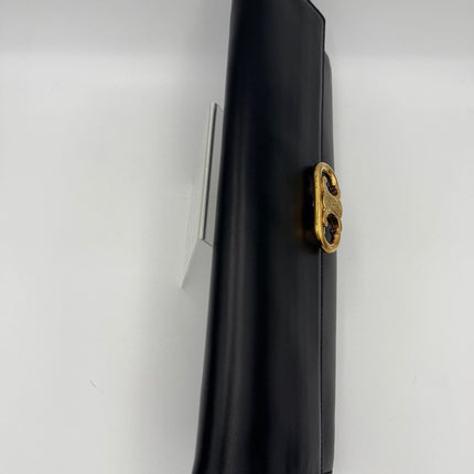 Celine CELINE TRIOMPHE Black Clutch