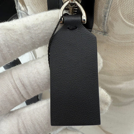 Valentino Garavani VALENTINO GARAVANI Leather and Transparent Plastic Backpack