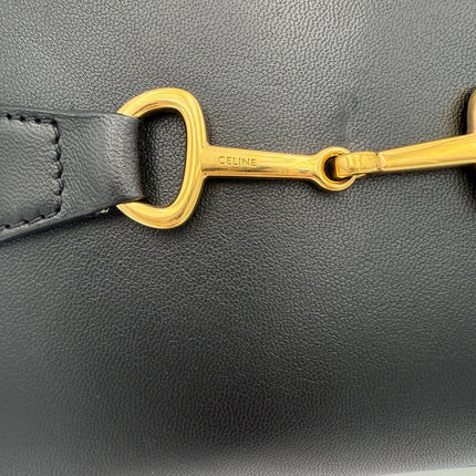 Celine CELINE CRECY Plain Black Handbag