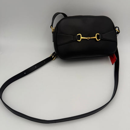Celine CELINE CRECY Plain Black Handbag