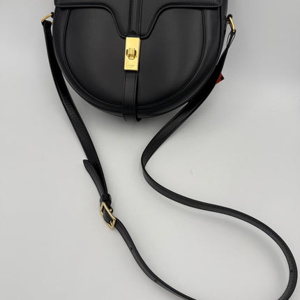 Celine CELINE Sac 16 Besace Black Large Bag