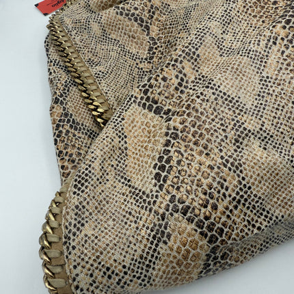 Stella McCartney STELLA MCCARTNEY Falabella Grande Vegan Reptile Skin Handbag