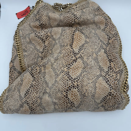 Stella McCartney STELLA MCCARTNEY Falabella Grande Vegan Reptile Skin Handbag