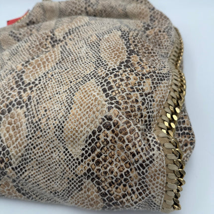 Stella McCartney STELLA MCCARTNEY Falabella Grande Vegan Reptile Skin Handbag