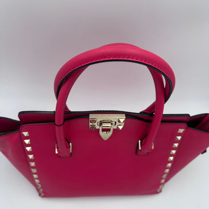 Valentino Garavani VALENTINO GARAVANI Rockstud Medium Pink Handbag